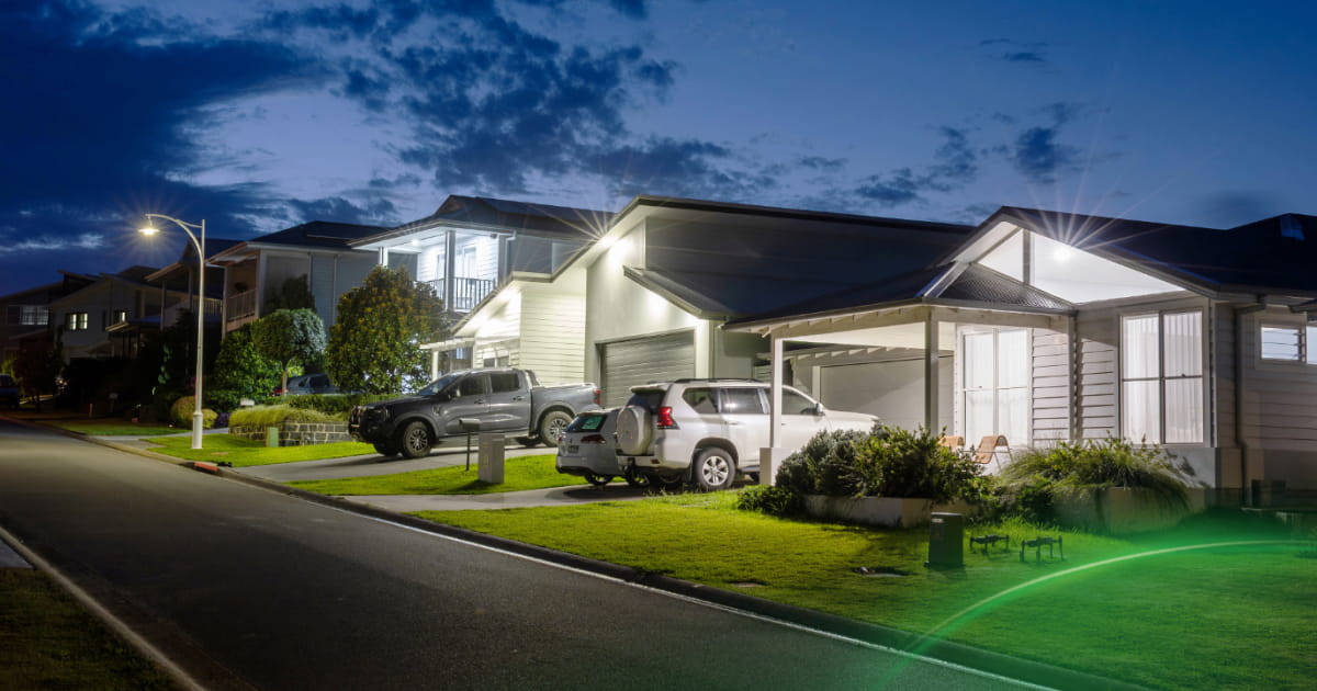 Shoalhaven street nightscape mobile