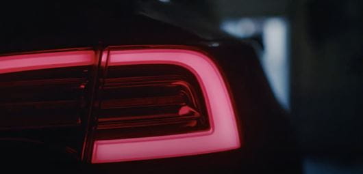 Tesla rear light