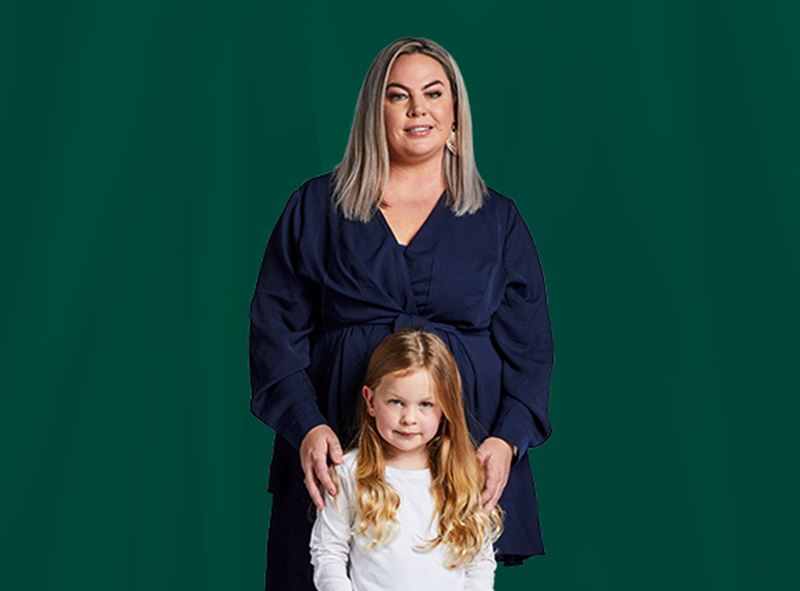 mother and daughter