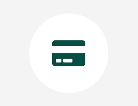 green business card icon