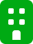 Energy for bigger business large building icon
