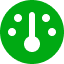 Meter management dial icon