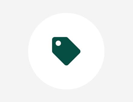 green tag icon