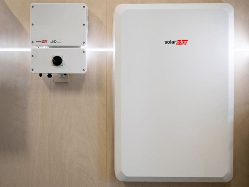 SolarEdge battery storage system