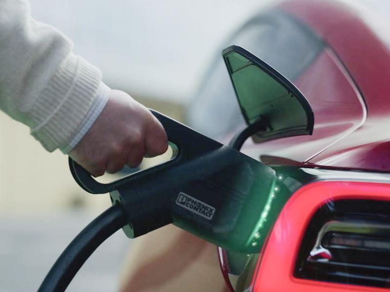 Electric vehicle charging at home