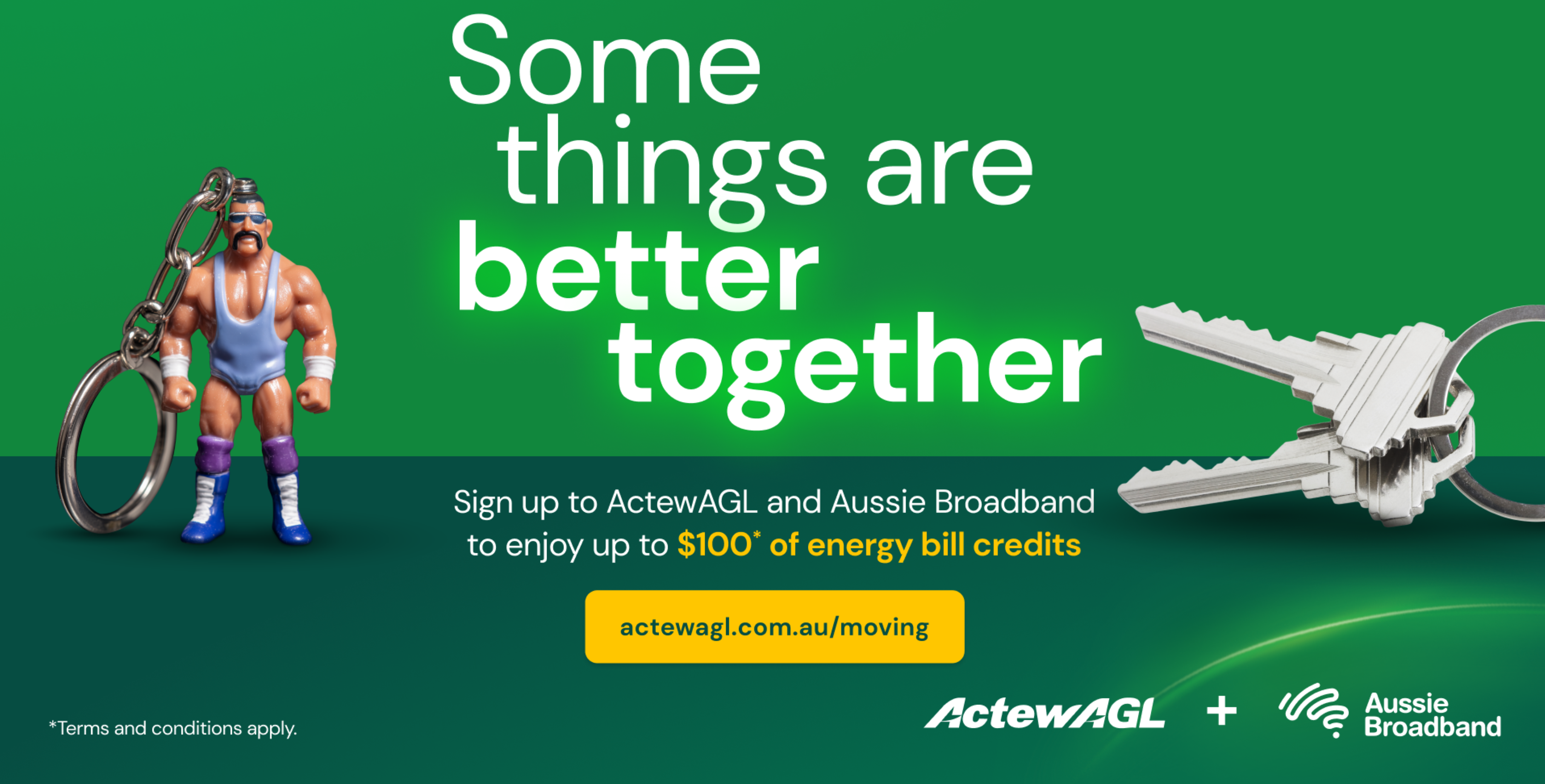 Aussie Broadband some things are better together