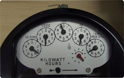 Analogue meter