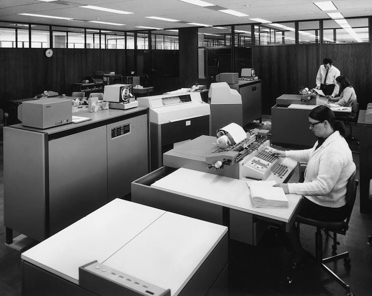 ACTEA data-processing section