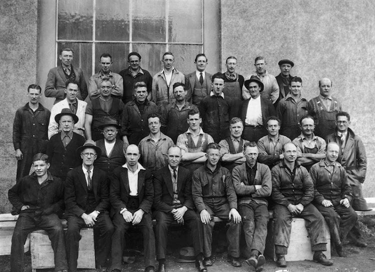 Staff at the Kingston Power Station